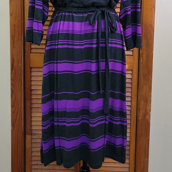 NWT Old Navy Women's Stripe Dress Size Large - Picture 3 of 9